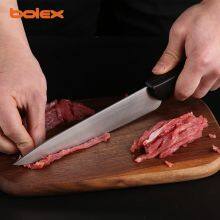 Chef Cook Kitchen Knives Colour Coded Handles Sharpening Grinding Knifepro CATERING FOODSERVICE COMMERCIAL COOKING UTENSILS GADGETS CHEF BUTCHER STEAK BACON DELI SAUSAGE HAM CHEFS COOK SUPPLY KNIVES thumbnail-3