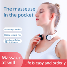 Intelligent New Upgrade Premium Silent Cervical Massage Device Premium Neck and Shoulder Massager thumbnail-2