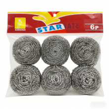 Multi-Purpose Stainless Steel Scourer Ball Kitchen Cleaner thumbnail-1