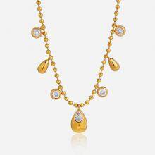 Stainless Steel Necklace With Mill Test Report & 18K Gold PVD Finish thumbnail-5