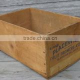 primitive-vintage-wood-box-original-old-paper-fruit-crate-label-Placerville-Maid-Laurel-Leaf-Farm-item