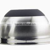 Stainless Steel Deep Mixing Bowl Silicon Base Black Color thumbnail-2