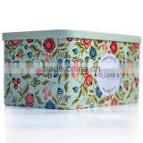 Beautiful Tissue Tin Box, Tin Box With Window,napkin Tin Can thumbnail-2