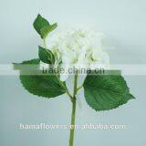 High Quality Pure Handmade Fabric Colorful Artificial Hydrangea Flower Wholesale thumbnail-1