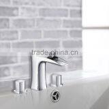 Solid Brass Chrome Plated Modern Long Neck Basin Tap thumbnail-4