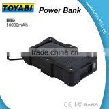 Solar Energy Power Bank With Carabine Design for Travelling Waterproof Dustproof and Shockproof With 6000mAh Capacity thumbnail-1