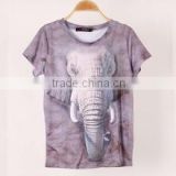 Digital Printed T shirts Elephant print