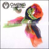 Wholesale 100% Viscose IMPRESS Fire LEAF Pashmina Scarf Shawl Voile Scarves 180*100 thumbnail-5
