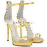 Three Straps Women Elegant Sandals Your Party Choose Shoes Heels Office Women Sandals thumbnail-4