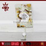 Wall Hangers Wall Coat Hooks Flora Decal Metal Coat Hook thumbnail-4