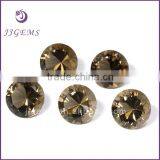 Wholesale Best Price Synthetic Round Smoky Quartz