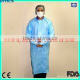 Anti-dust PE Disposable Isolation Gown thumbnail-3