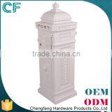 The Most Popular Style In Europe Factory Lowest Price Freestanding Garden Irish Post Box From China thumbnail-2