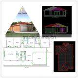 Prefab Quick Build Ready Made House Two Bedrooms Prefab House thumbnail-3