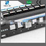 Cat6a Utp Snap-In Unshielded Black Patch Panel thumbnail-6