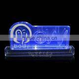 High Quality Acrylic Lucite Ice Sculpture With LED in Edge thumbnail-5