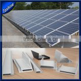 standard aluminum solar frame profile from manufacturer/supplier/exporter