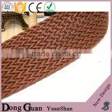 2016 Hot Sale Elastic Belt With Snaps Cotton Stretch Canvas Mexican Leather Bulk thumbnail-2