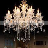 Modern Wedding Centerpieces Decoration Crystal Chandelier Art Glass Chandeliers Hanging Pendant Lamp Light Lighting CZ3006/10+5 thumbnail-1