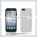 Silicone + PC Cell Phone Case For Iphone 6 Case , for Iphone 6 Bumper Case With Hard Cover thumbnail-6