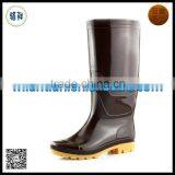 Men PVC Long Farm Shoes Work Rain Boots thumbnail-1
