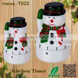 China Supplier ROHS Mechanical Kitchen Snow Man Timer