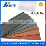 Linyi Wante Machinery High Quality Classic Roman Flat Tile Stone Coated Roof Tiles thumbnail-1