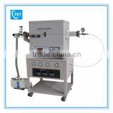 Cvd Tube Furnace System / 1200C Tube Furnace With High Vacuum & Precision Gas Flow Station for CVD