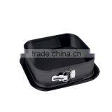 Carbon Steel Non-stick Rectangular Springform Cake Pans 2pcs Set