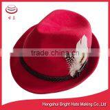 Newly Fashional Lady's Wool Felt Trilby Hat thumbnail-2