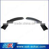 Universal Front Bumper Lip Kit Carbon Fiber Body Kit(pair) thumbnail-3