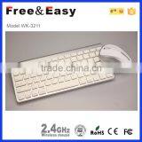 Standard Wireless Bluetooth Cordless Gold and Sliver Color Keyboard and Mouse Combo thumbnail-4