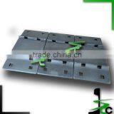 Railway Base Plates/double Shoulder Tie Plate