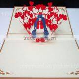 The Kiss 3d Pop up Greeting Card thumbnail-2