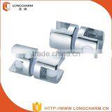 Double Circle Adjustable Shelf Glass Clip Bracket Standoff Bracket thumbnail-1