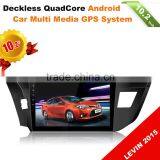 Android Car Video GPS Multimedia System for Toyota Highlander 2012 Kluger With Wifi, Bt, Dvr, Rear View Input thumbnail-6