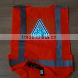 Outdoor waterproof EL safety vest / EL sheet safety vest / EL Panel safety vest