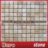 15x15mm Marble Mosaic Tiles On Mesh thumbnail-1