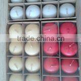 Qingdao Manufacter High Quality Color Floating Candles