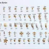 2016 Japanese Style Sea Series Metal Stud For Nail Art Rivet 3D Nail Art Different Shape Metal Stud Nail Rhinestone Gem thumbnail-1