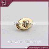 Guangzhou Made Hardware Oval Lock for Handbag, Metal Lock for Bag Accessory thumbnail-1