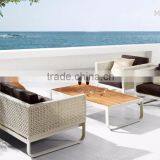 Poly Rattan Garden Sofa Set - European Design Patio Poly Rattan Wicker Sofa Set Furniture thumbnail-1