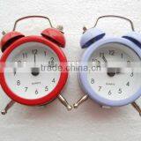 Mini Cutey Decorate Quartz Analog Metal Desk Clock