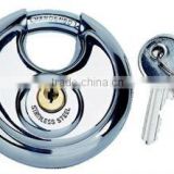 70mm 304 # stainless steel padlock discus lock