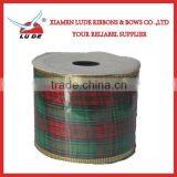2015 Hotsales Wire Edge Christmas Ribbon thumbnail-2