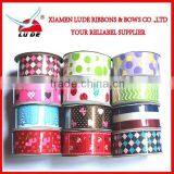 2015 Hot Sales Wholesale Patterned Grosgrain Ribbon thumbnail-3