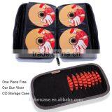 Black Portable Blu-ray CD Case DVD Case CD Holder 64 Pcs CD Storage & Visor CD Case thumbnail-6