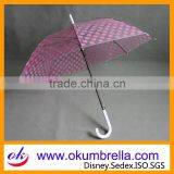 Hot Sale Transparent Straight Umbrella,POE PVC Clear Umbrella thumbnail-6
