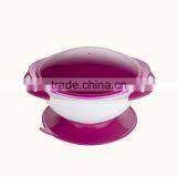 Spill Proof Wholesale Food Grade Baby Bowl With Lid thumbnail-3