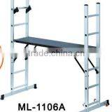 Aluminium Used Scaffold Ladder With Wheels